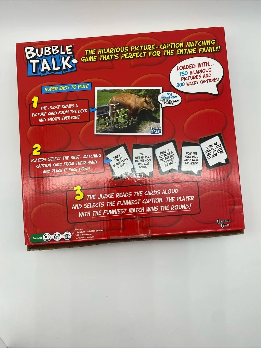Bubble Talk Board Game Learning Autism